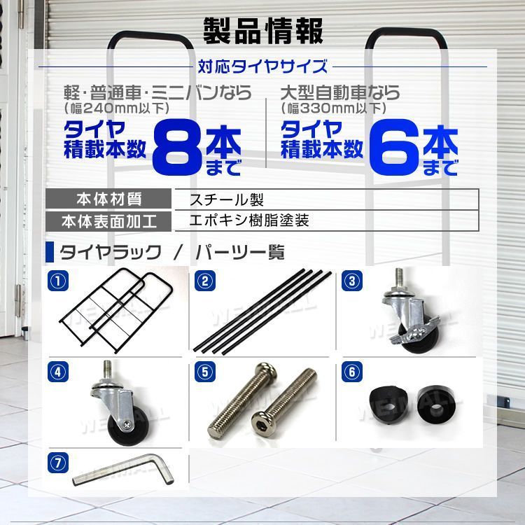 ラック タイヤ