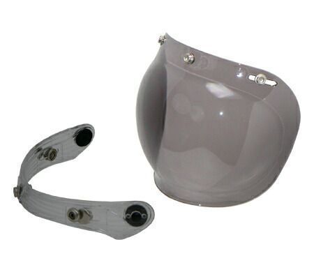 LEAD リード工業 汎用シールド  GRAVIS PZ-005A ライトスモークu0026クリアベース バブル＆ベース セット