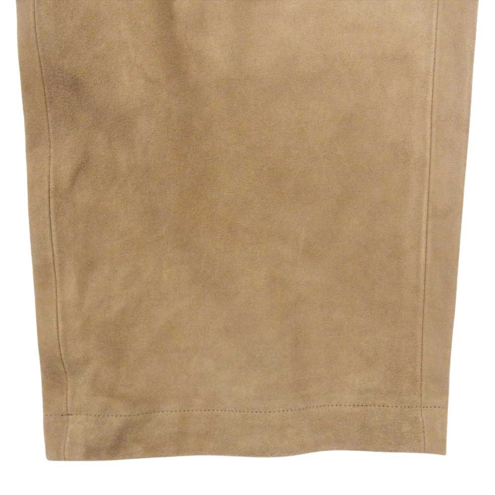 アプレッセ A.PRESSE パンツ 23AW 23AAP-04-24H Suede Trousers