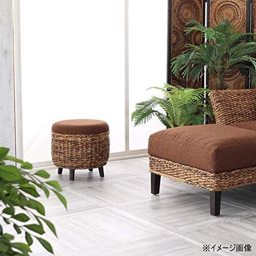 バナナリーフスツール② 楽天市場】スツール 椅子 腰掛け バナナリーフ 木製 クッション