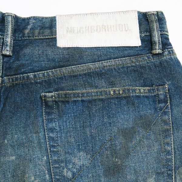 美品 NEIGHBORHOOD ネイバーフッド 24SS SAVAGE DENIM DP WIDE