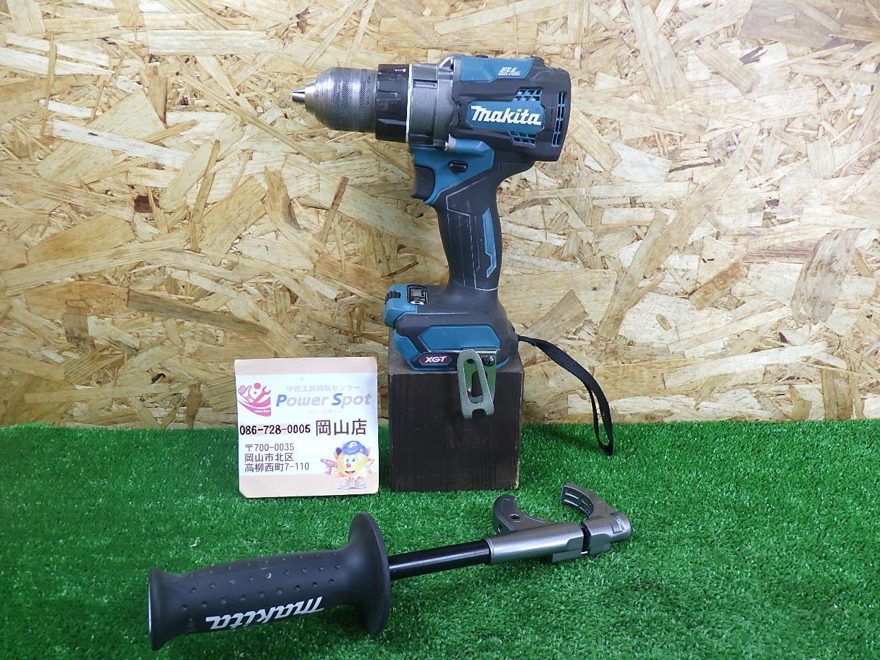 使用感強い マキタ makita 充電式ドライバドリル 40Vmax 本体のみ DF001G 止まり際ギア音 品