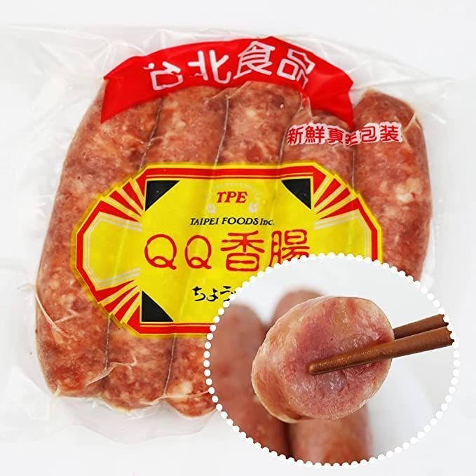 ソーセージ ( 200g / 3袋セット ) 腸詰 冷凍 QQ香腸 台湾香腸-0