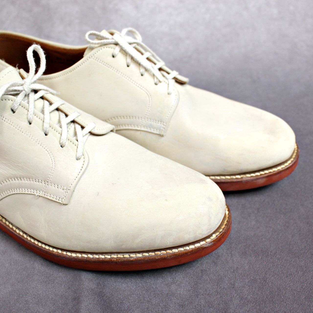 ビンテージ USA製 WALKOVER ホワイトバックス US12/30cm ウォーク