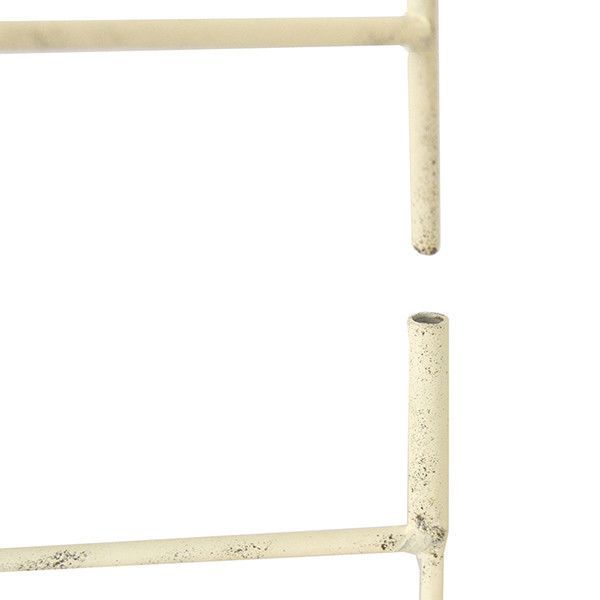 シャビー　自在ラック　板９枚付き　ホワイト　ノックダウンディスプレイラック シャビー 板9枚付き 自在ラック ホワイト ノックダウンディスプレイ