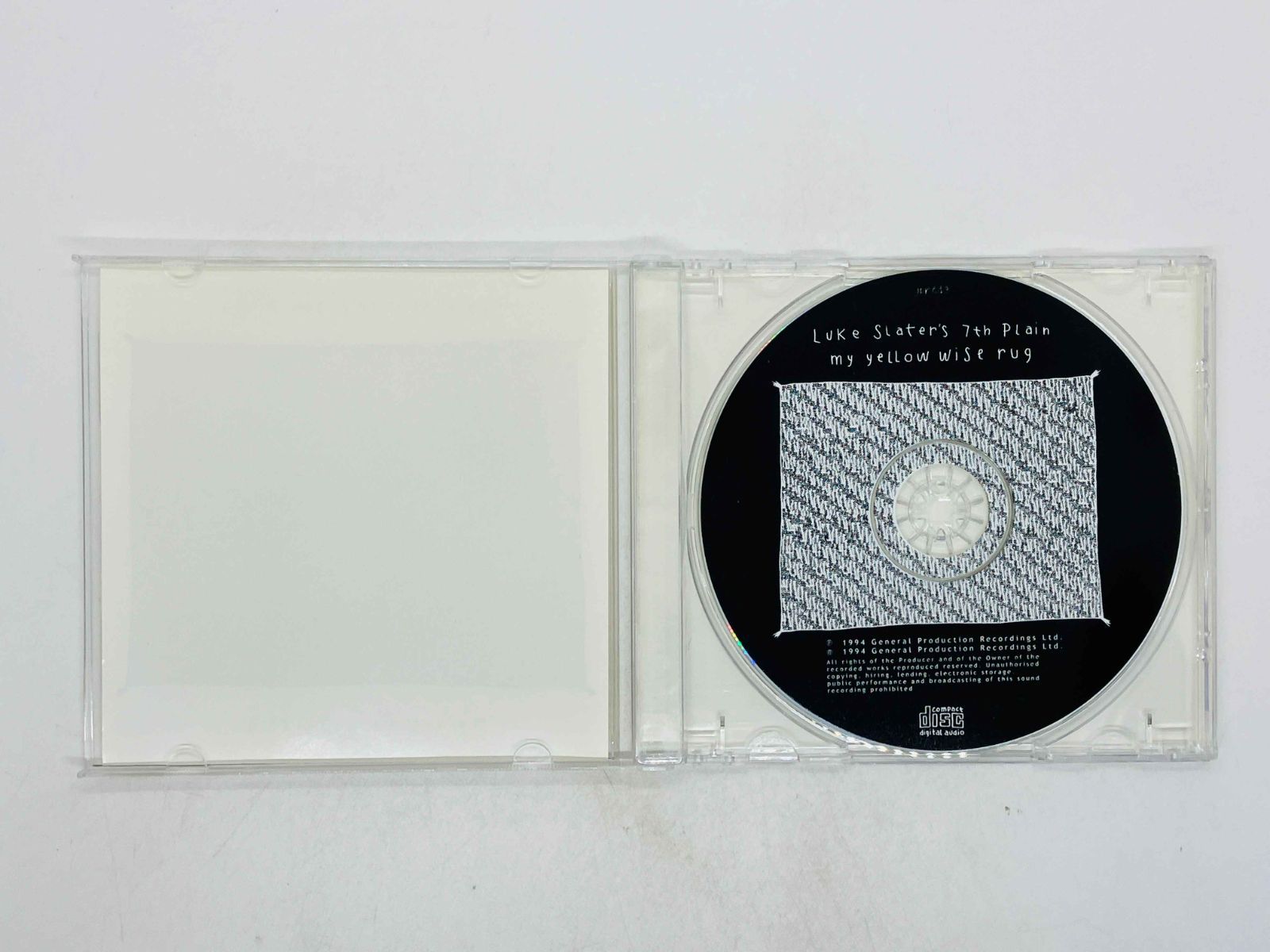 CD セブンス・プレイン / Luke Slater's 7th Plain / My Yellow