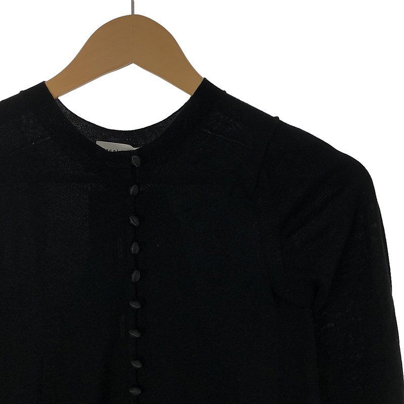 sacai luck / サカイラック | 異素材ドッキング バックフレア クルー