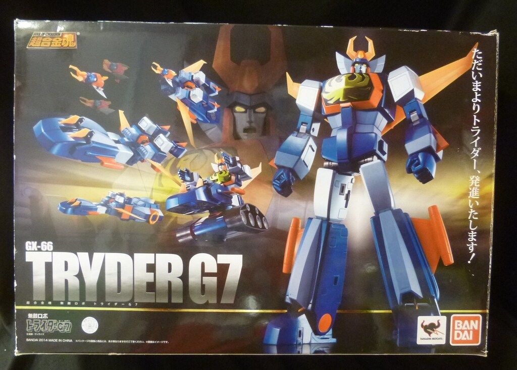 BANDAI - 【未開封品】超合金魂 無敵ロボ トライダーＧ７ Amazon.co.jp: TAMASHII NATIONS 超合金魂 無敵ロボ トライダー