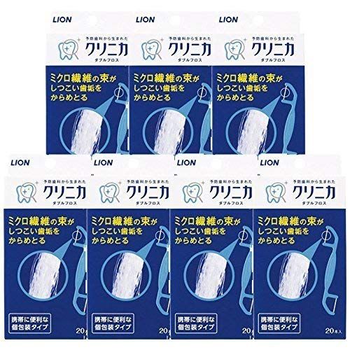 【セット品】クリニカ ダブルフロス 20本 ×7個 