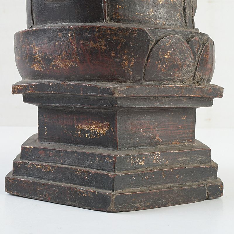 仏教美術 中国 乾隆年製 古銅鍍金 仏像 置物 C S43 - メルカリ