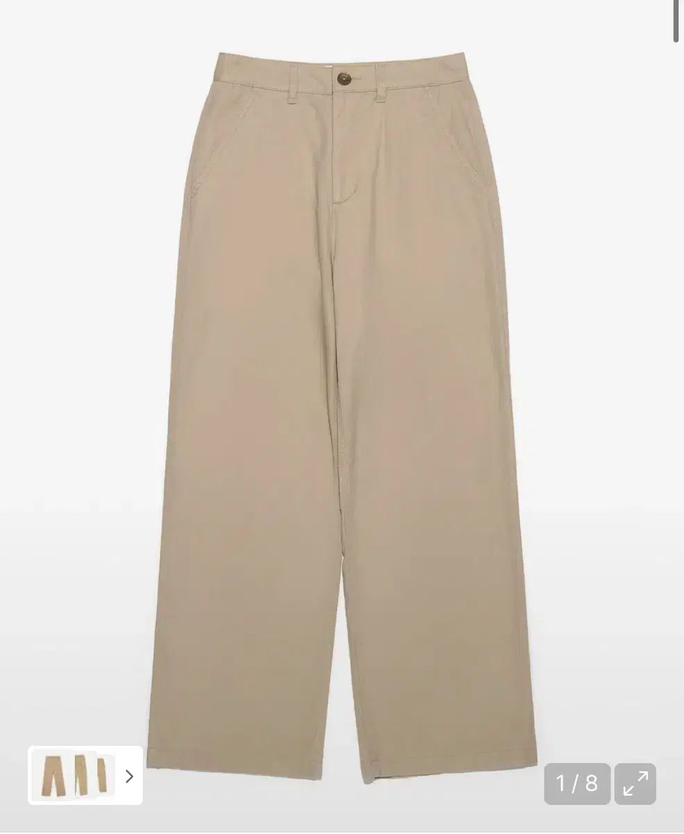 Lee ウーマンズ ストレートフィット チノ パンツ ベージュ