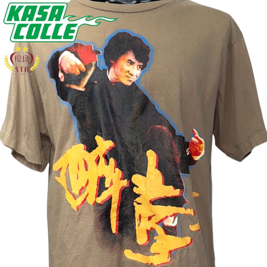 ジャッキーチェン 酔拳2 ビンテージ ムービーTシャツ 映画Tシャツ 90s古着 ジャッキーチェン 酔拳2 ビンテージ ムービーTシャツ 映画T