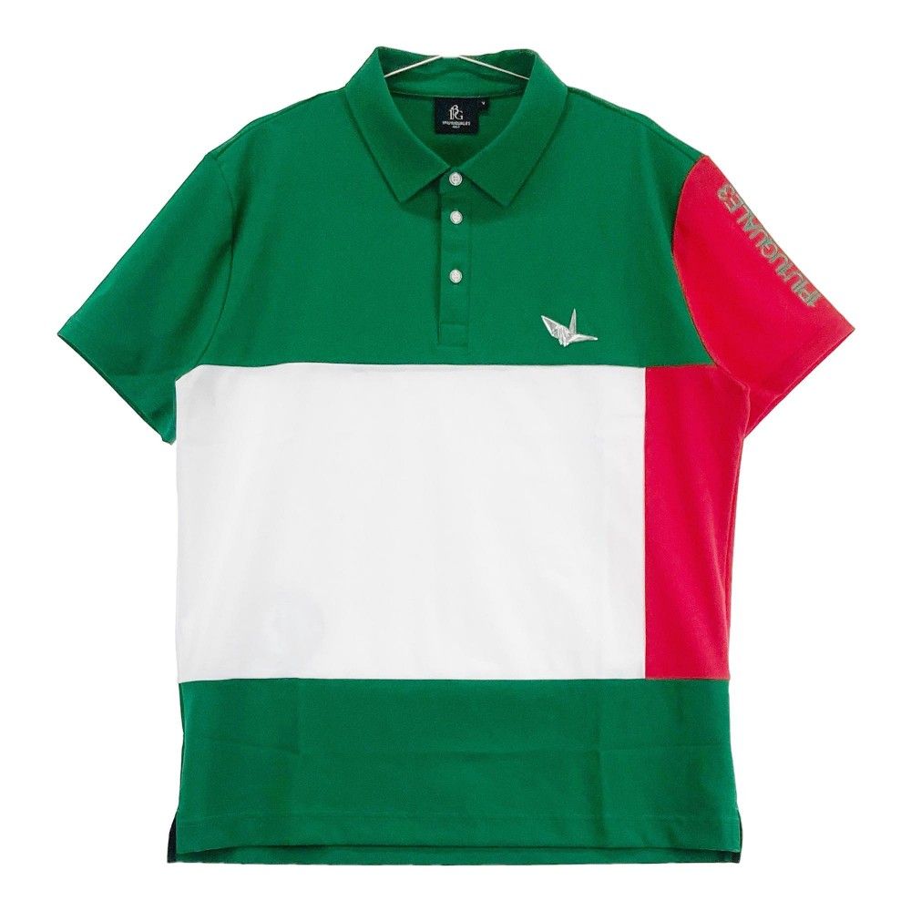 サイズ：5 1PIU1UGUALE3 GOLF GDT010 半袖ポロシャツ グリーン系