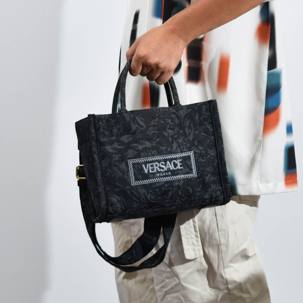 NEWSALE】Versace バロッコ アテナ ハンドバッグ 中古USED