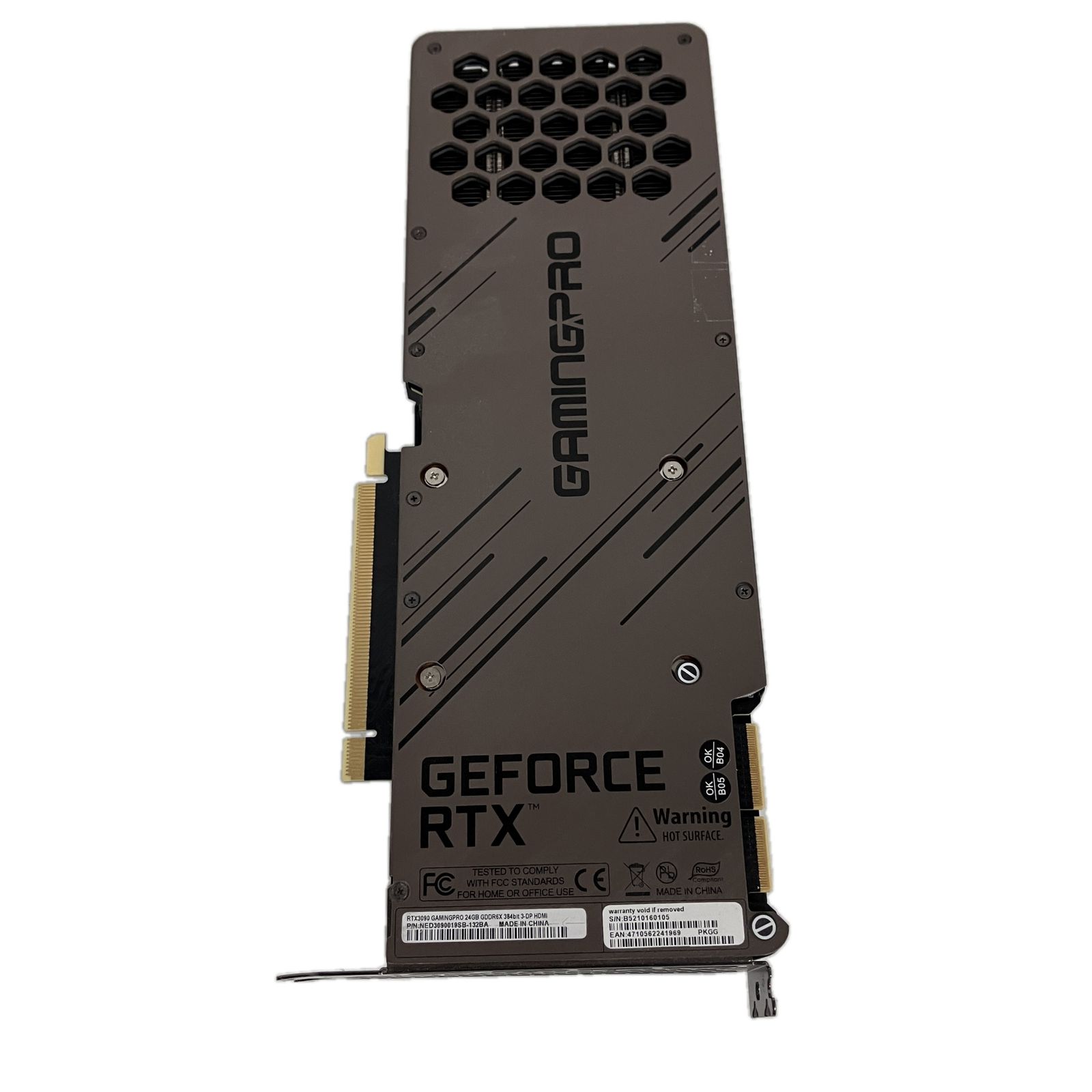 Palit GeForce RTX 3090 GamingPro 24G GDDR6X 384bit 3-DP HDMI