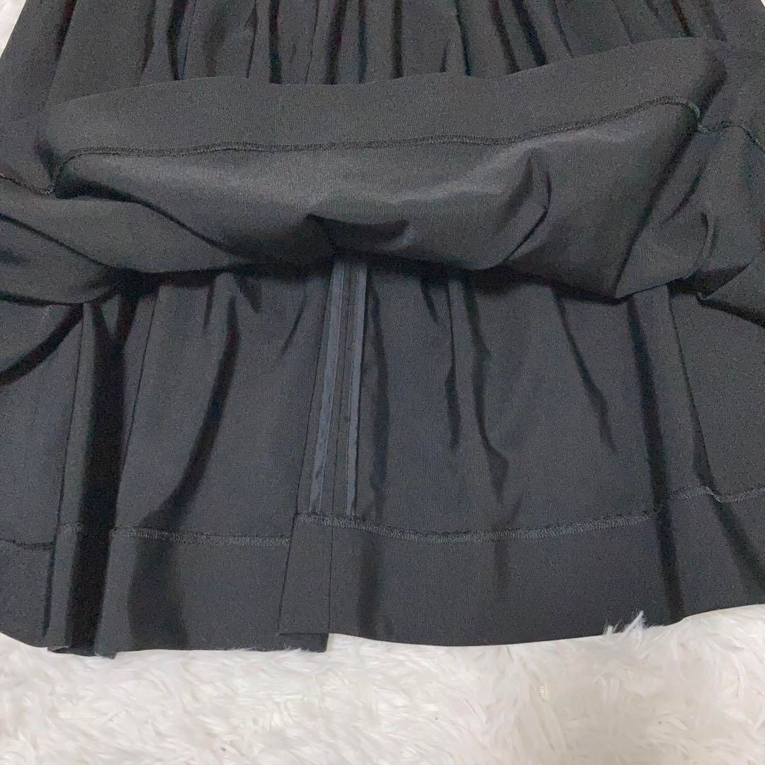 【極美品】YOKOCHAN パフスリーブドッキングワンピース 40 黒 極美品】YOKOCHAN パフスリーブドッキングワンピース 40 黒