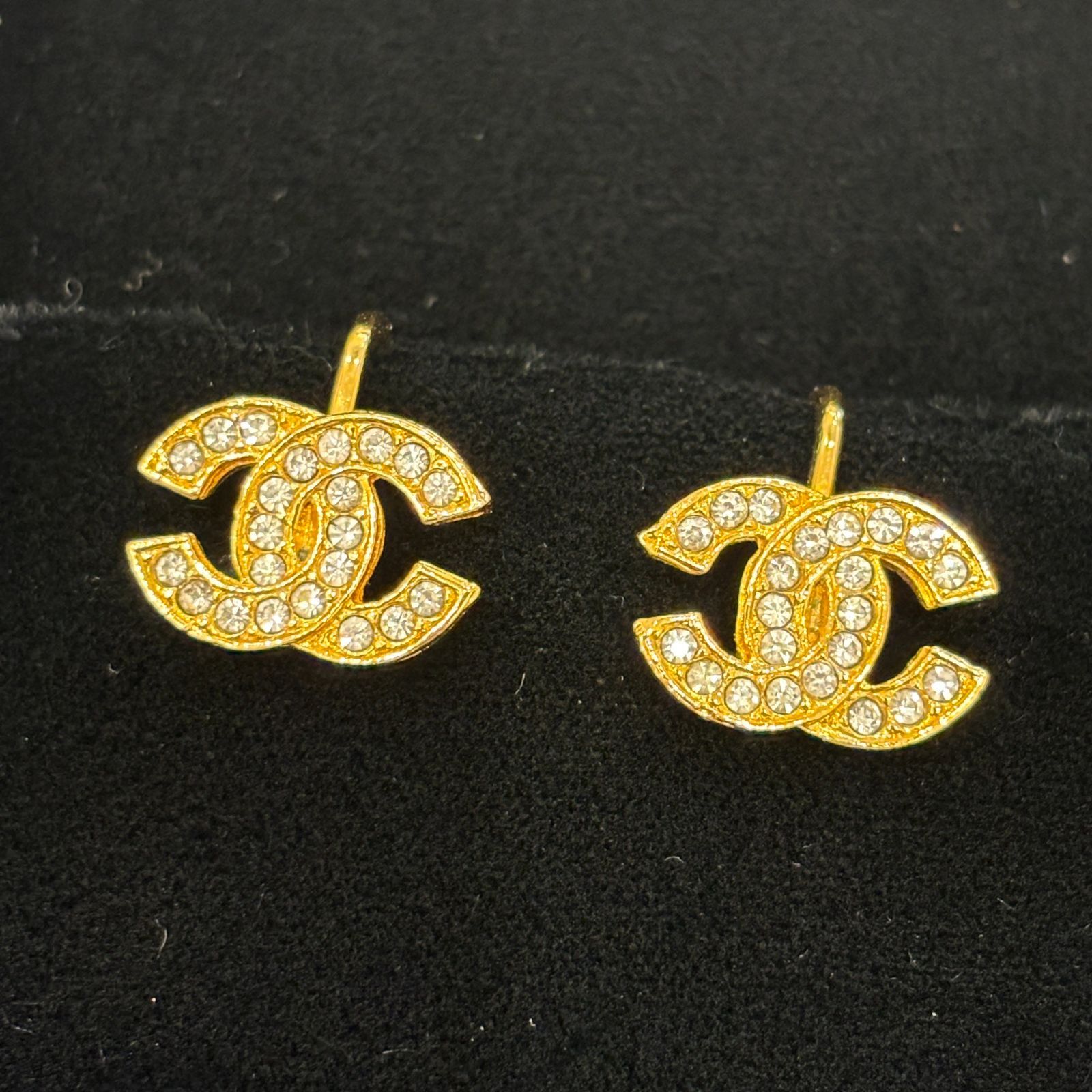 ΩP3255 希少品！大人気！ CHANEL シャネル イヤリング ゴールド色 