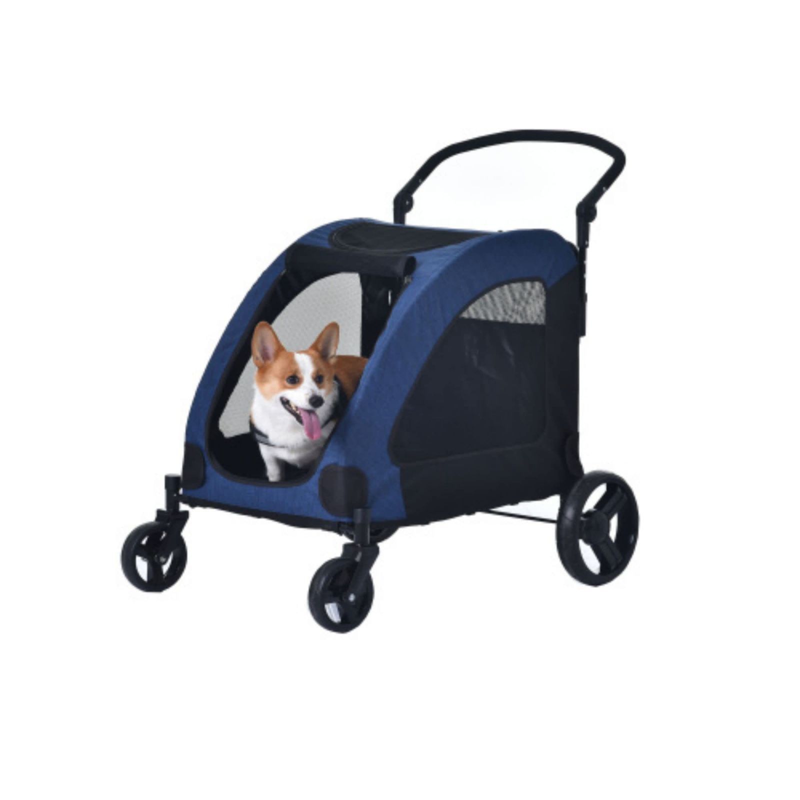 大 フルオーペン設計 全体洗える 中型犬 猫 多頭 軽量 小型犬 組立簡単 折りたたみ 老犬 工具不要 ドッグカート 介護用 ペットカート ペット用品 BTM