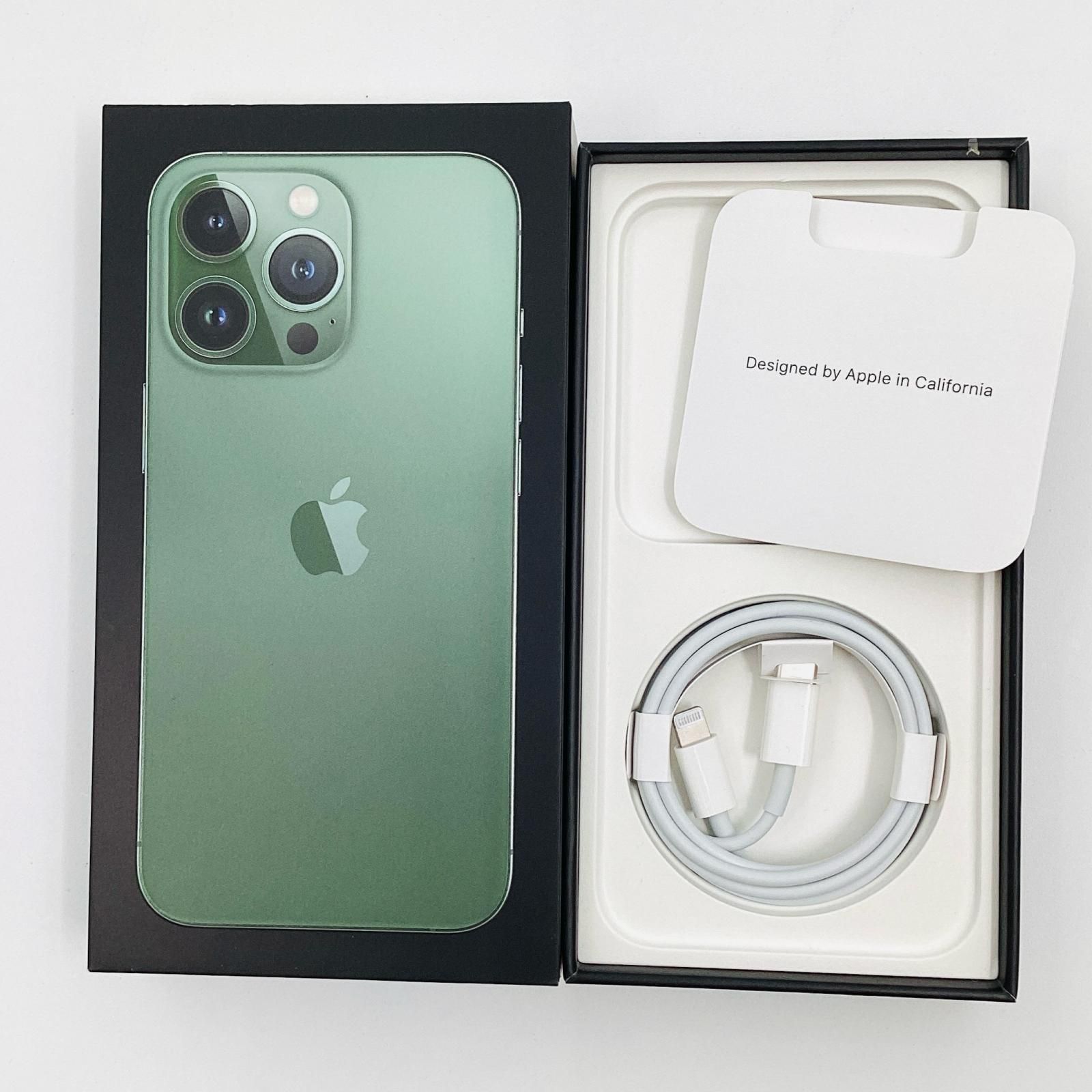 Apple iPhone 13 Pro, 128GB, iPhone13pro アルパイングリーン