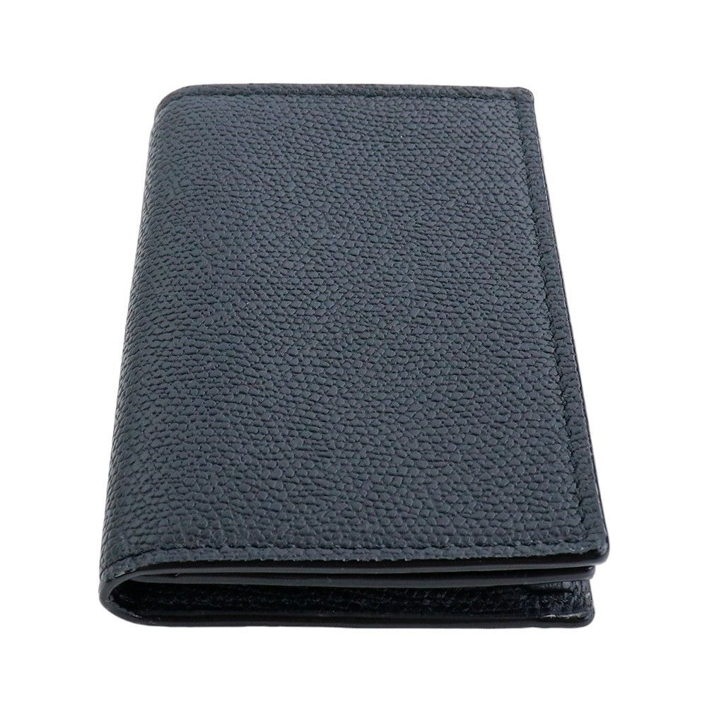 Valextra ヴァレクストラ カードケース パスケース ネイビー Valextra