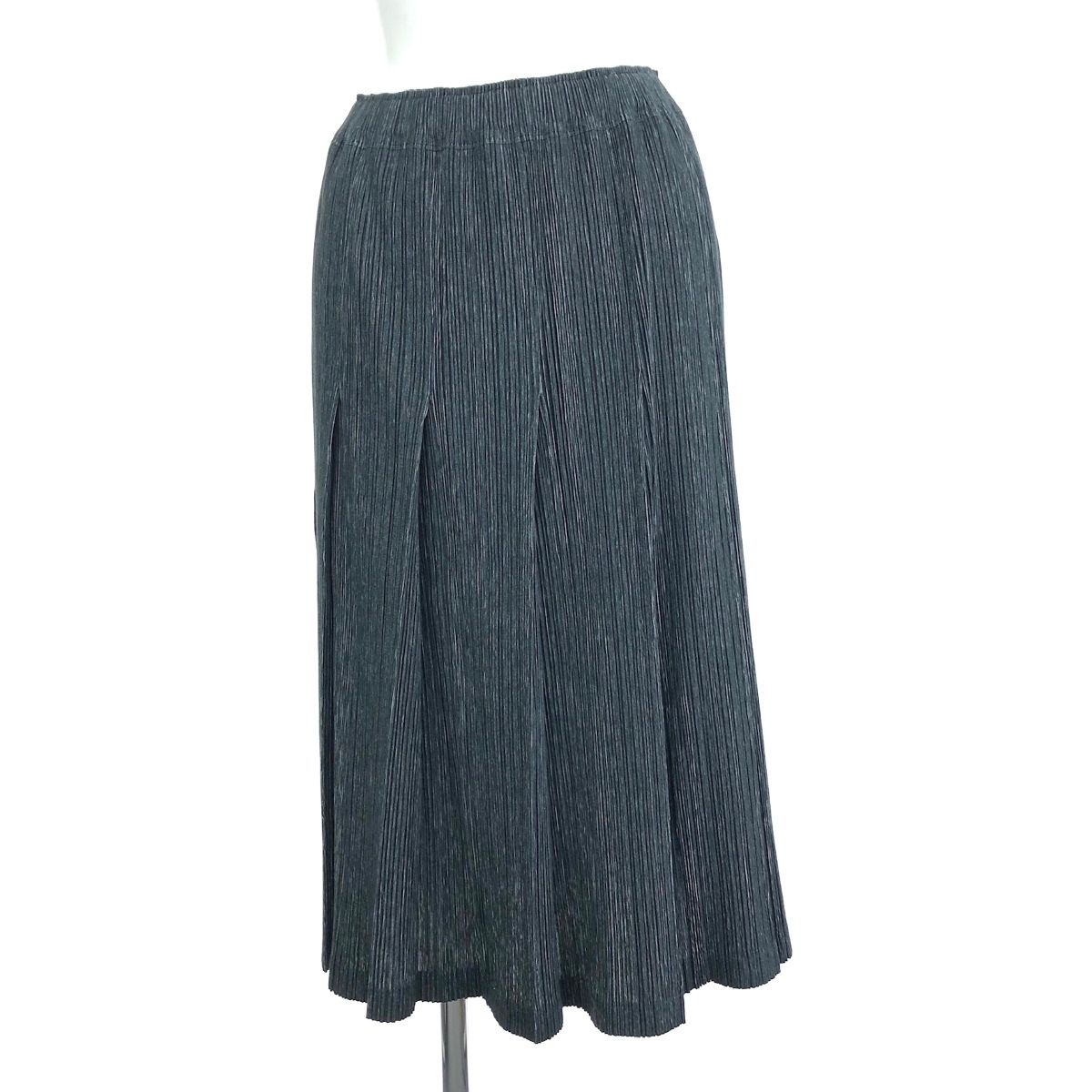 PLEATS PLEASE プリーツプリーズ スカート サイズ 3 PP53-JG454 グレー レディース 240001139568