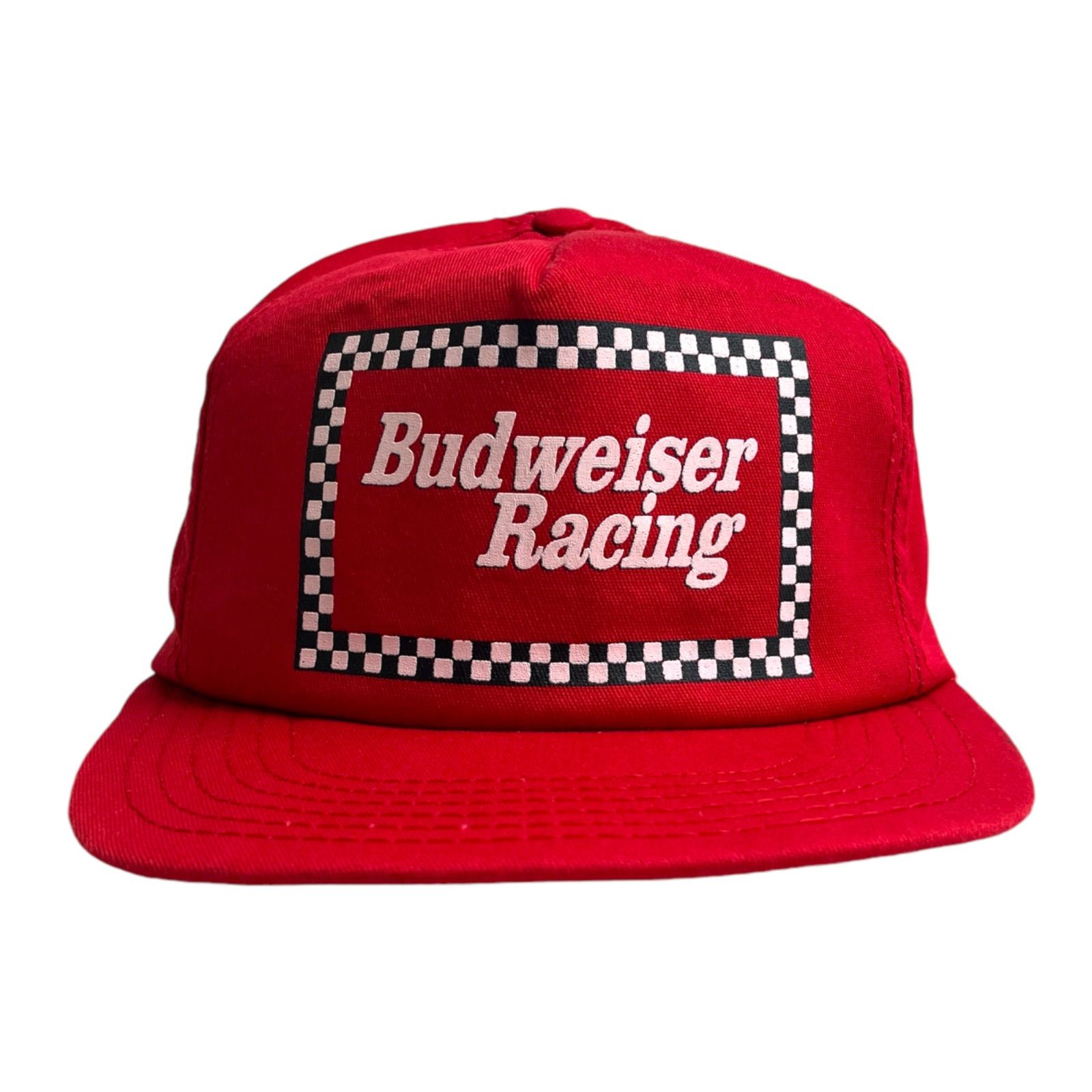 BUDWIEISER トラッカー バドワイザー 赤キャップ アメリカ製 送料無料 90s バドワイザー Budweiser トラッカー CAP キャップ