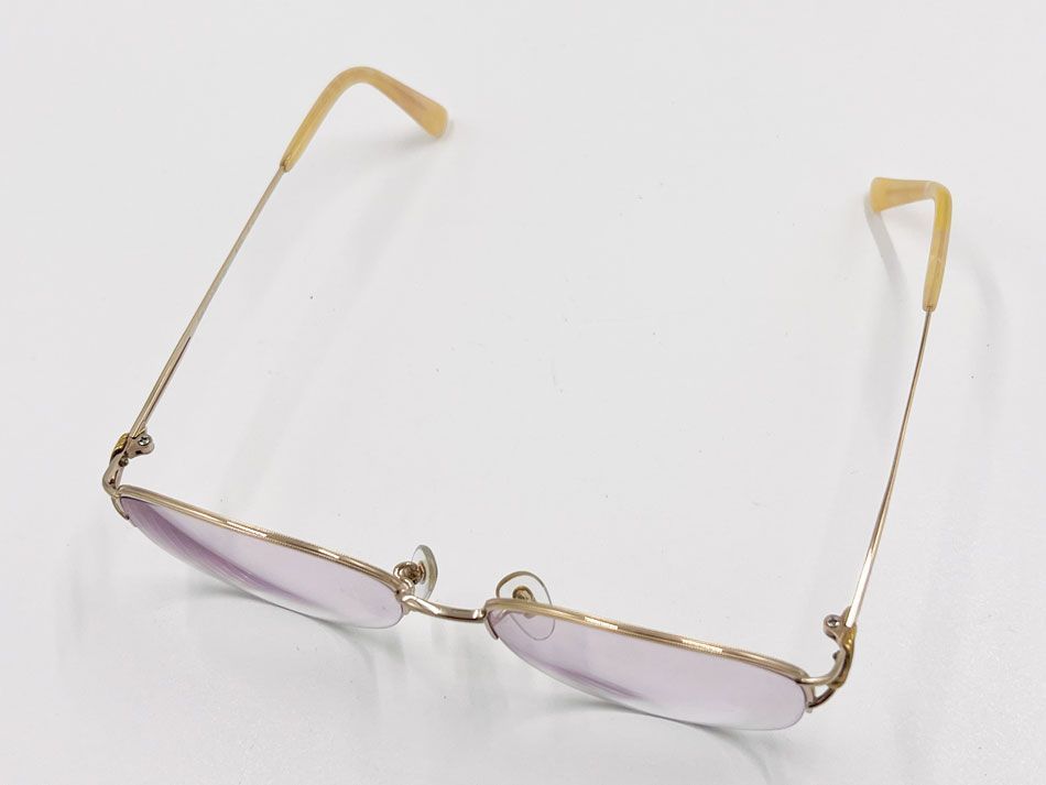 MORABITO モラビト 眼鏡 フレーム K18 度入り 19.5g