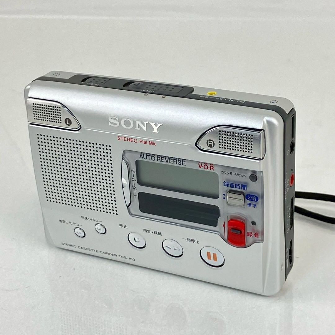 SONY ステレオカセットレコーダー TCS-100 SONY TCS-100 カセットレコーダー 美品 SONY 高性能 ステレオ