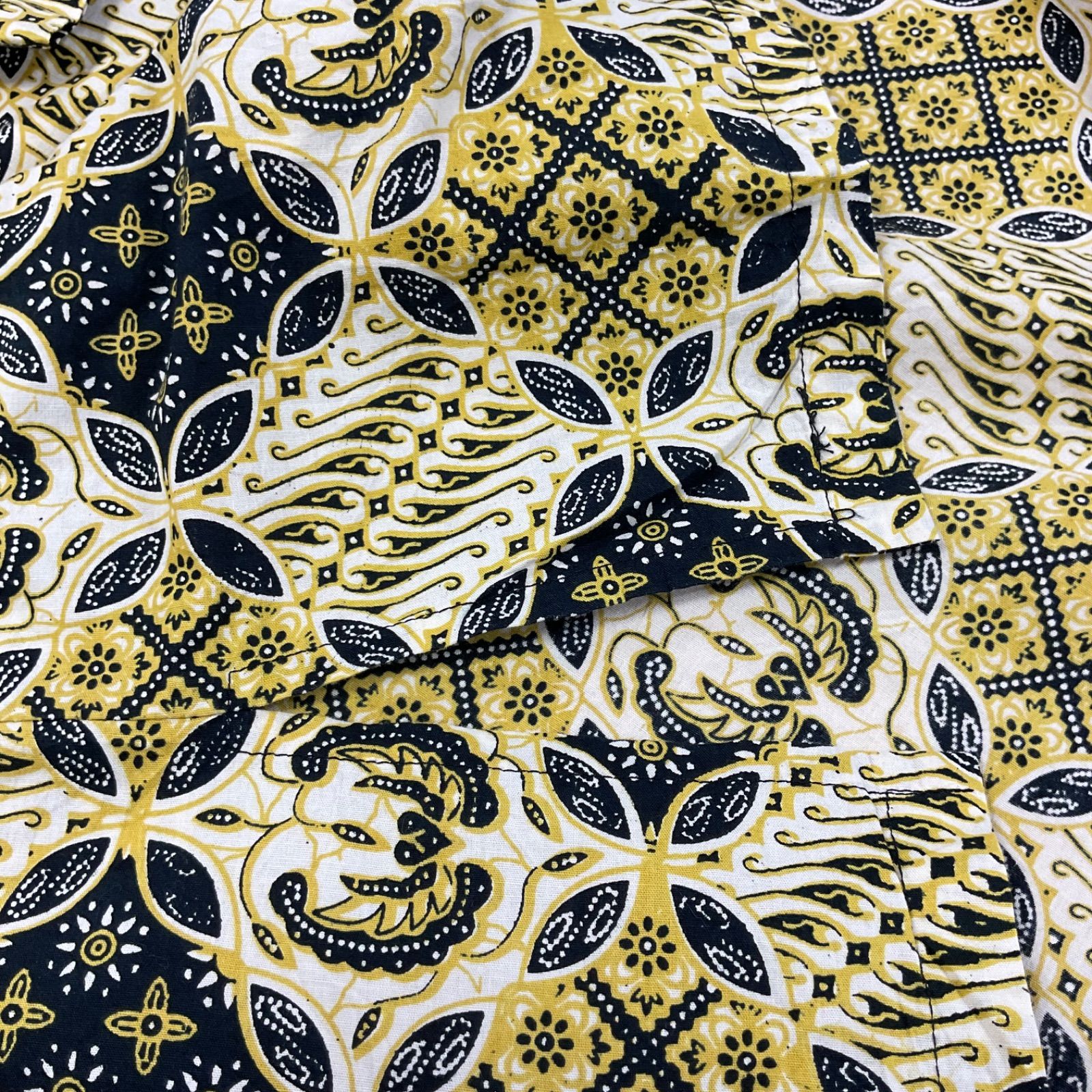 Lainal ライナル インドネシア製 バティックシャツ アロハシャツ