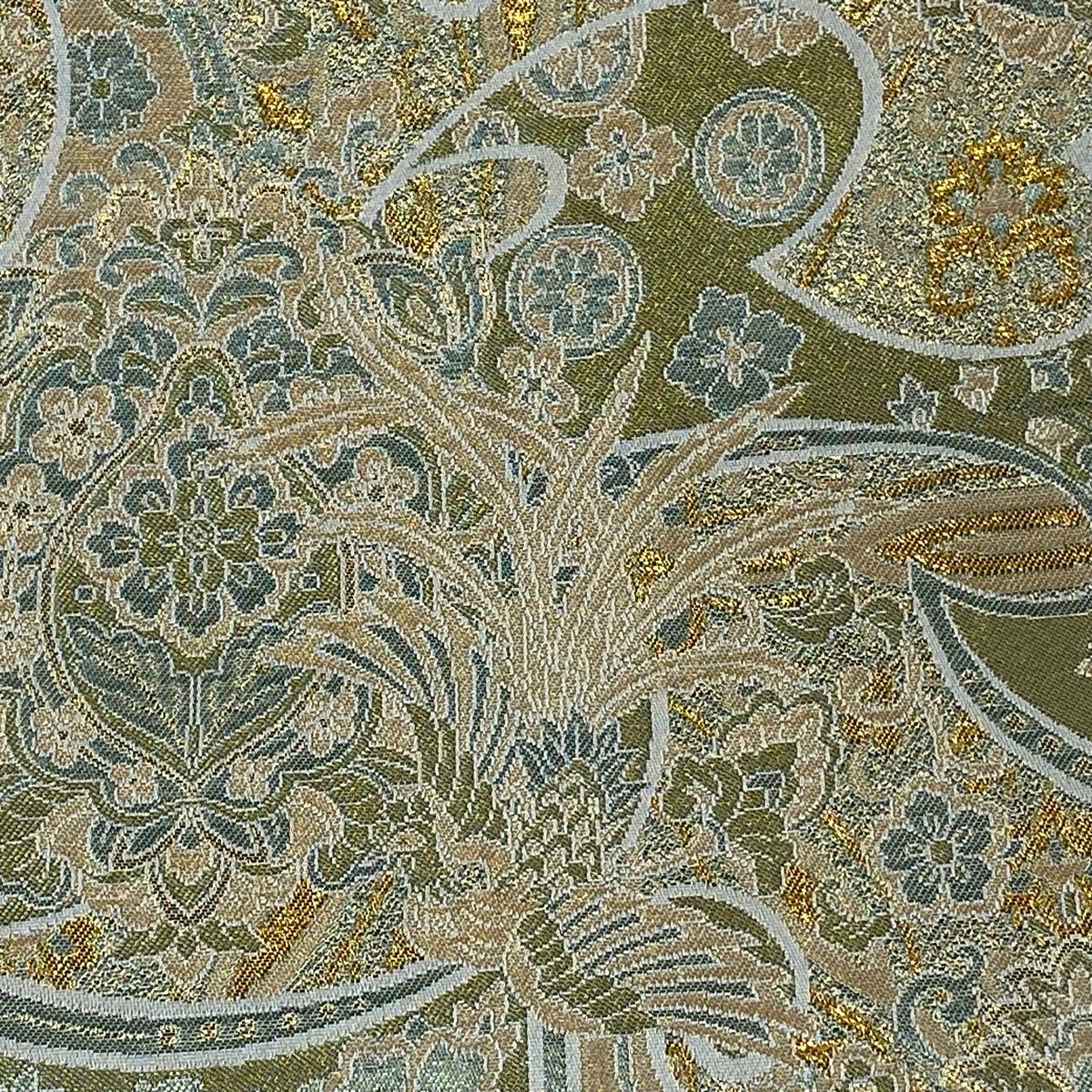 袋帯鳳凰柄美品金糸入り 京都西陣老舗「名門-となみ織物謹製-京の名宝」 鳳凰柄 豪華絢爛