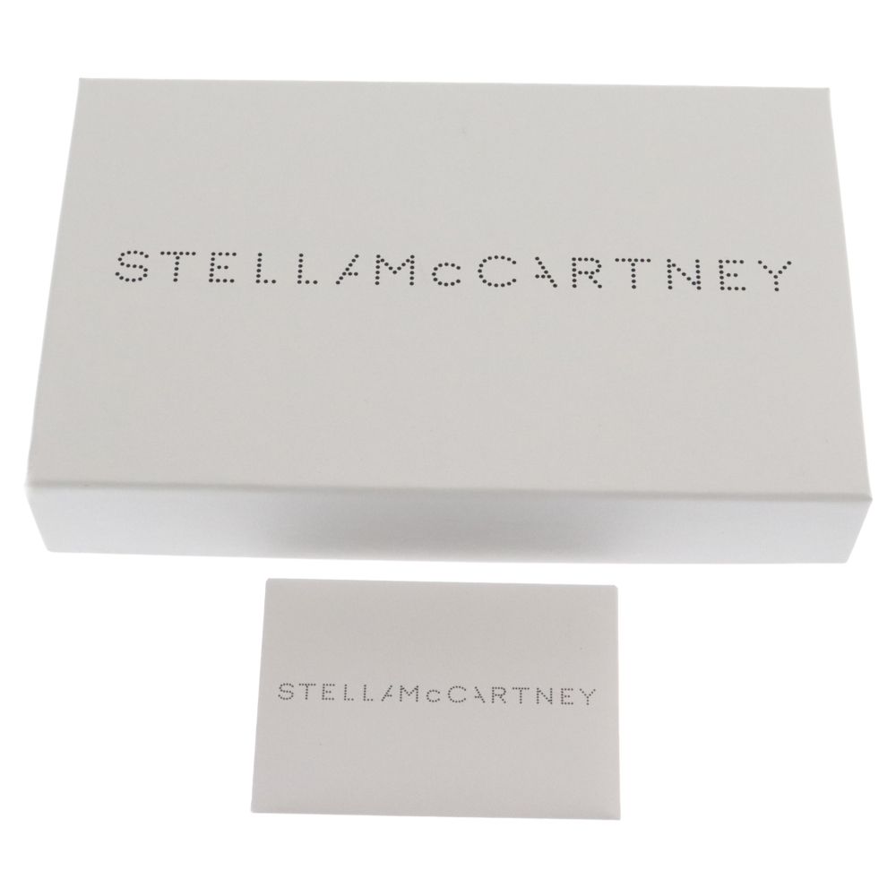 STELLA McCARTNEY ステラマッカートニー CONTINENTAL FLAP WALLET ECO SHAGGY DEER ファラベラ コンチネンタルフラップ ロングウォレット 長財布 ブラック Stella McCartney（ステラ・マッカートニー） 財布 長財布 ファラベラ