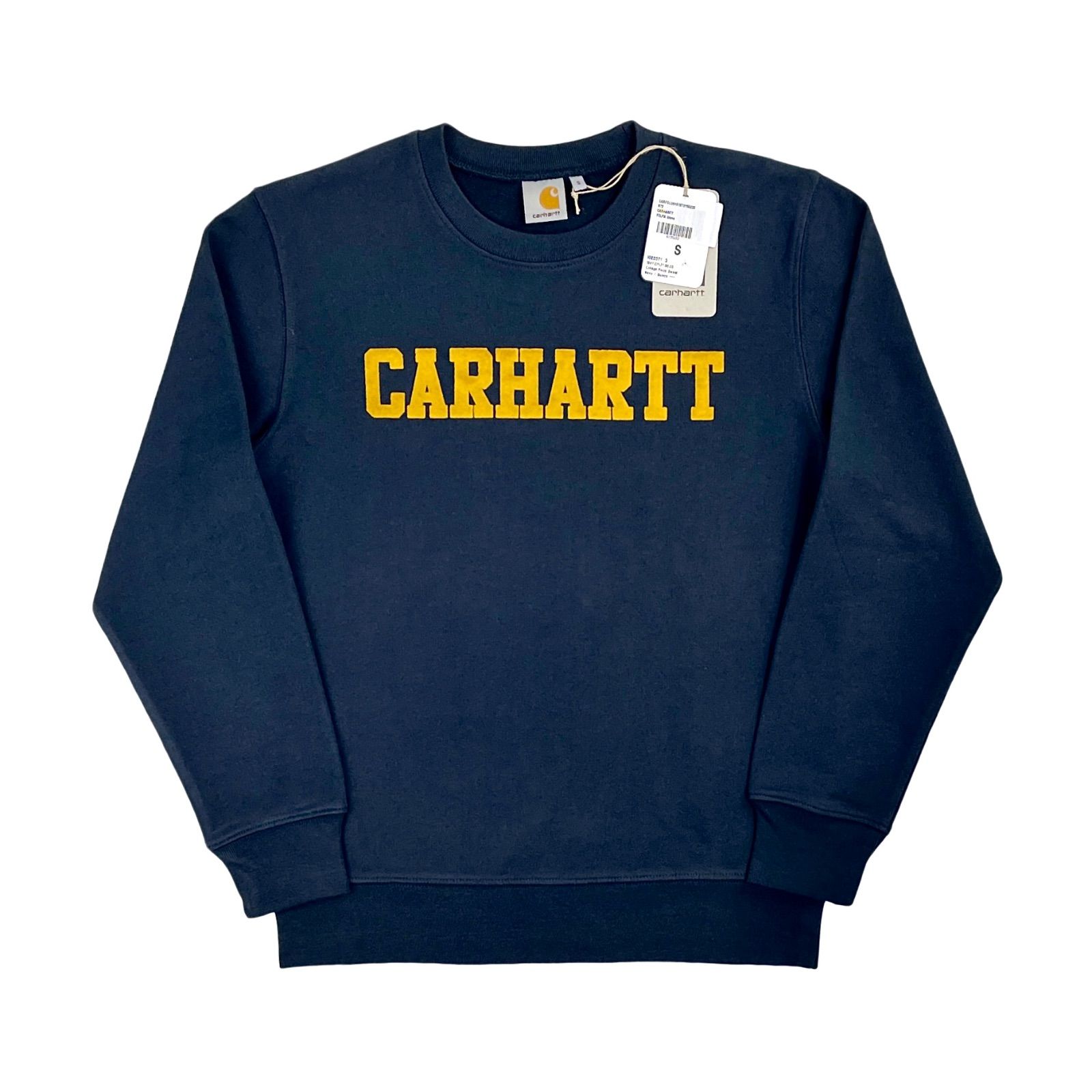 carhartt カーハート wip フロッキー プリント ロゴ ウォッシュ