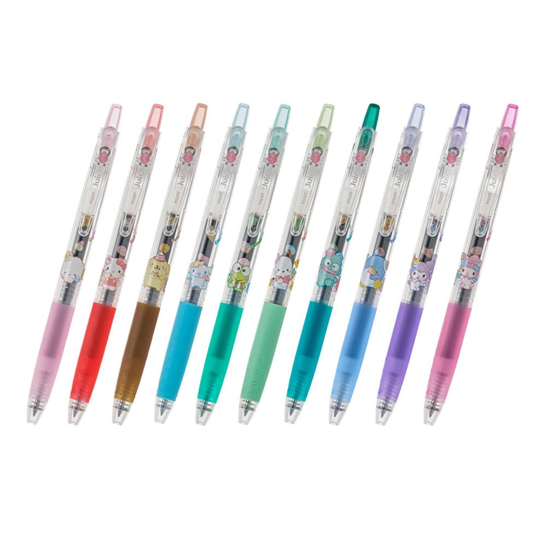 パイロット ゲルインキボールペン ジュース サンリオキャラクターズ 数量限定販売 Juice 5color 0.5mm 10本セット 新品 匿名配送  送料込み メルカリ