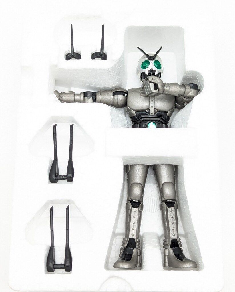 バンダイ 超合金 仮面ライダーBLACK シャドームーン - メルカリ