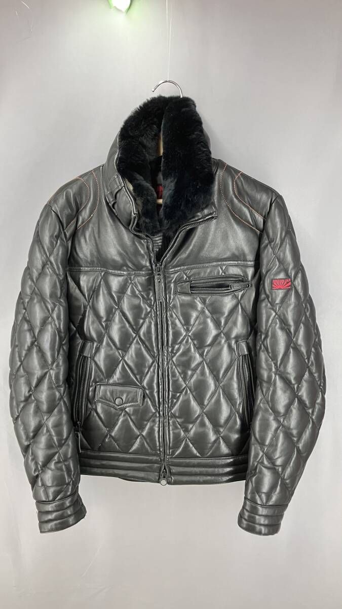 ☆ UNION JAP ユニオンジャップ シングルライダースレザーダウン