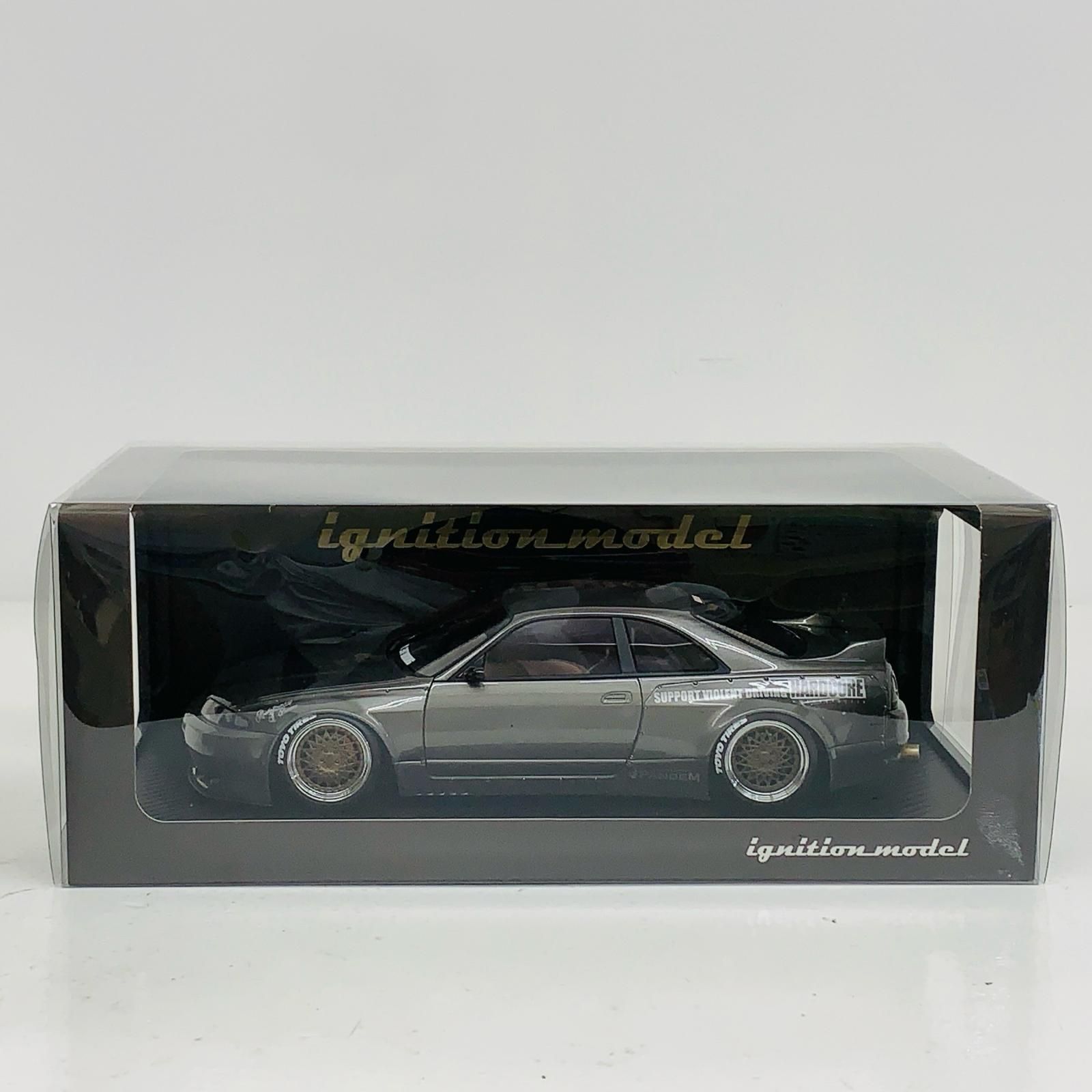 中古 おもちゃ・玩具 ミニカー PANDEM GT-R BCNR33(ガンメタリック) スケール 1/18 2023年製 IG3030 【726】 中古 おもちゃ・玩具 ミニカー PANDEM GT-R BCNR33(ガン