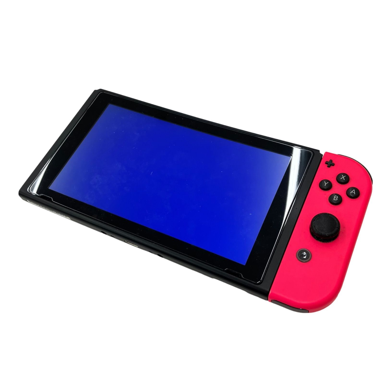 186000 【ジャンク】任天堂 Nintendo Switch （HAC-001） L欠品/Rネオンピンク