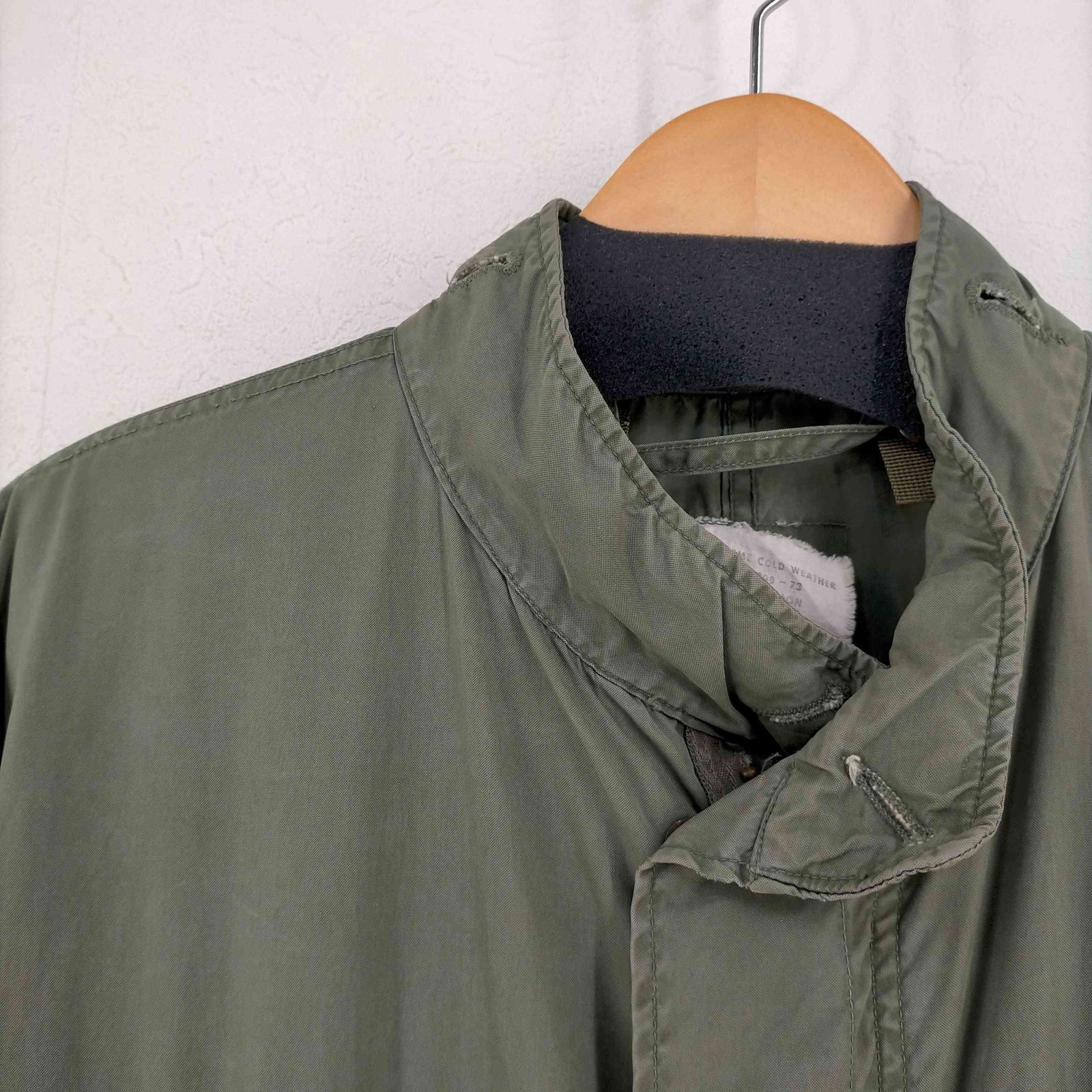 ユーエスアーミー US ARMY 73年 DPSC. DIR OF MFG社製 M-65 Parka Extreme Cold Weather メンズ  SMALL REGULAR - メルカリ