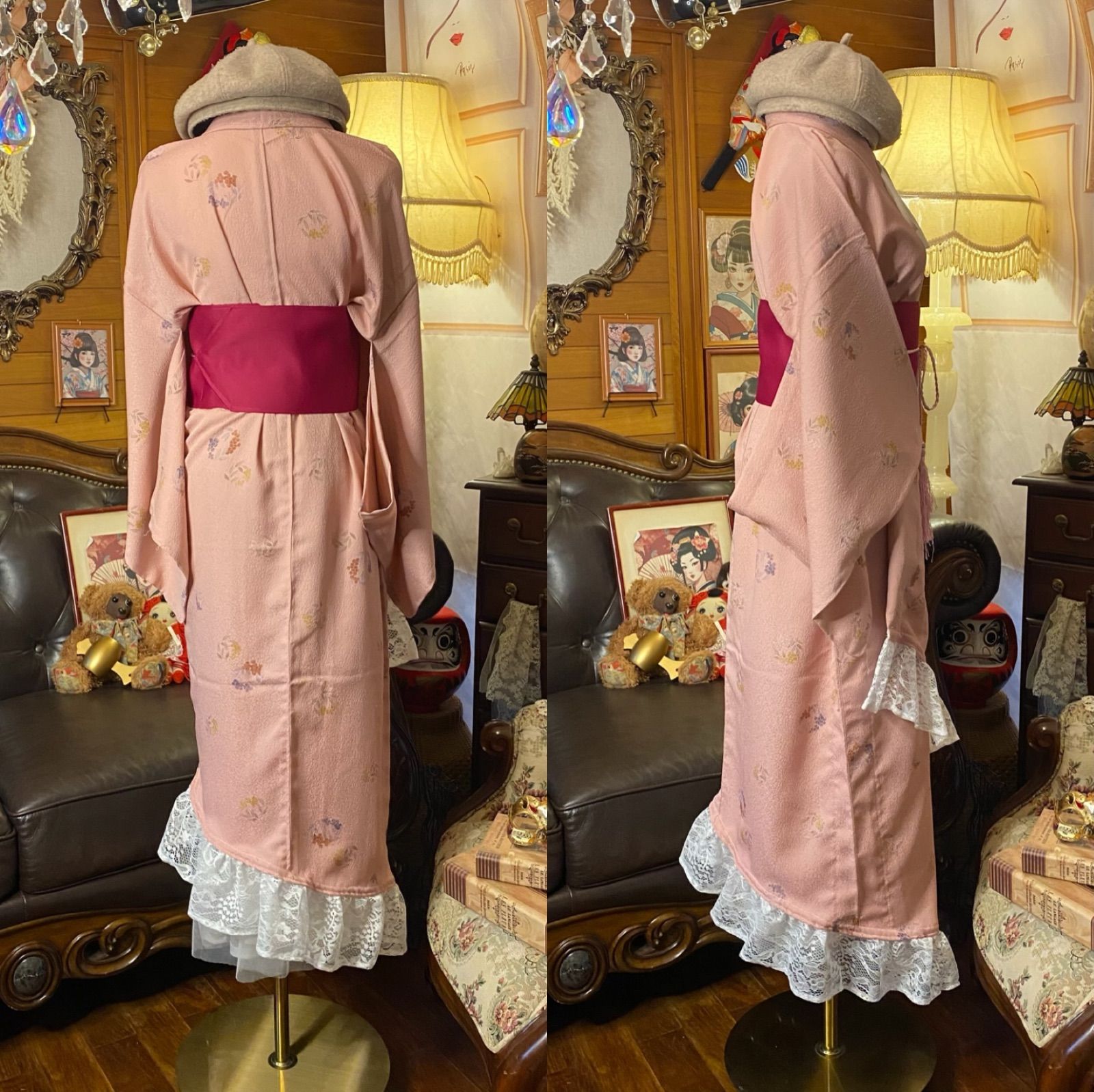 名古屋帯サッシュベルト レトロ