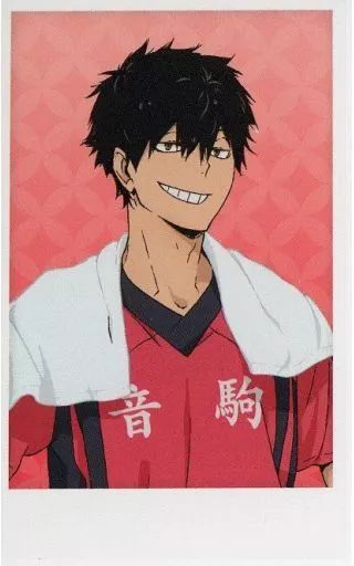 ハイキュー 極楽湯 黒尾鉄朗 中古】キャラカード 黒尾鉄朗 「ハイキュー!!×極楽湯・RAKU SPA