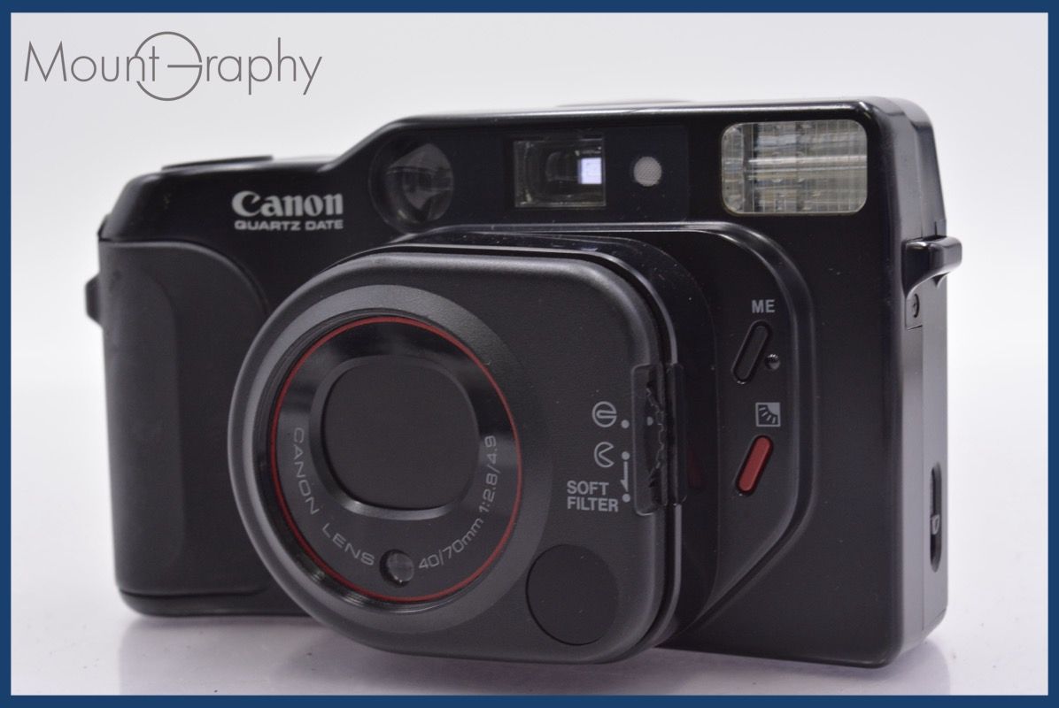 上 キヤノン Canon Autoboy TELE QUARTZ DATE 40-70mm F2.8-4.9 完動 同梱可 mj5345