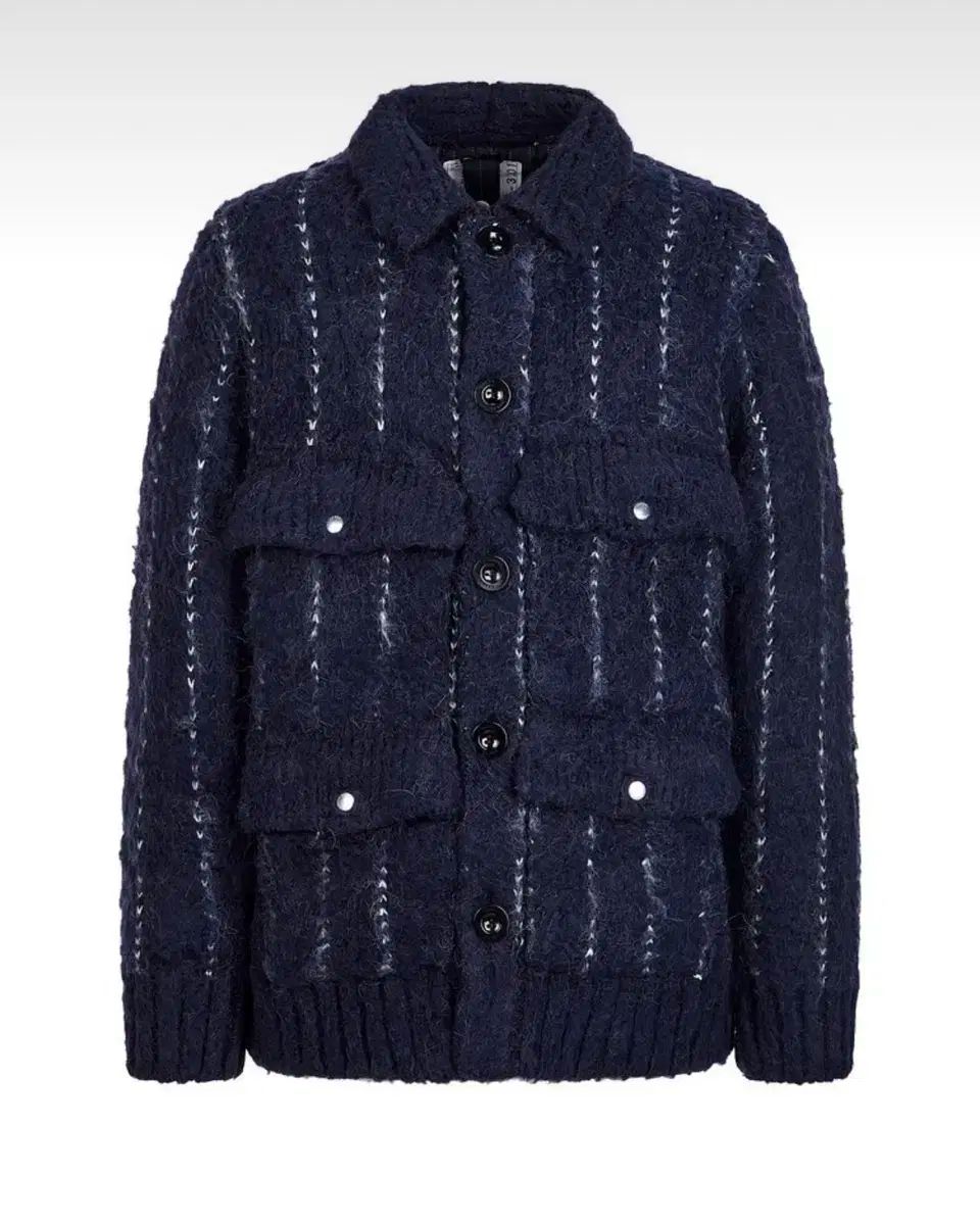 【雷市場（ポンジャン）商品韓国直送】 SACAI(サカイ) sacai メンズ ジャカード 毛深い ニットジャケット 4 サイズ
