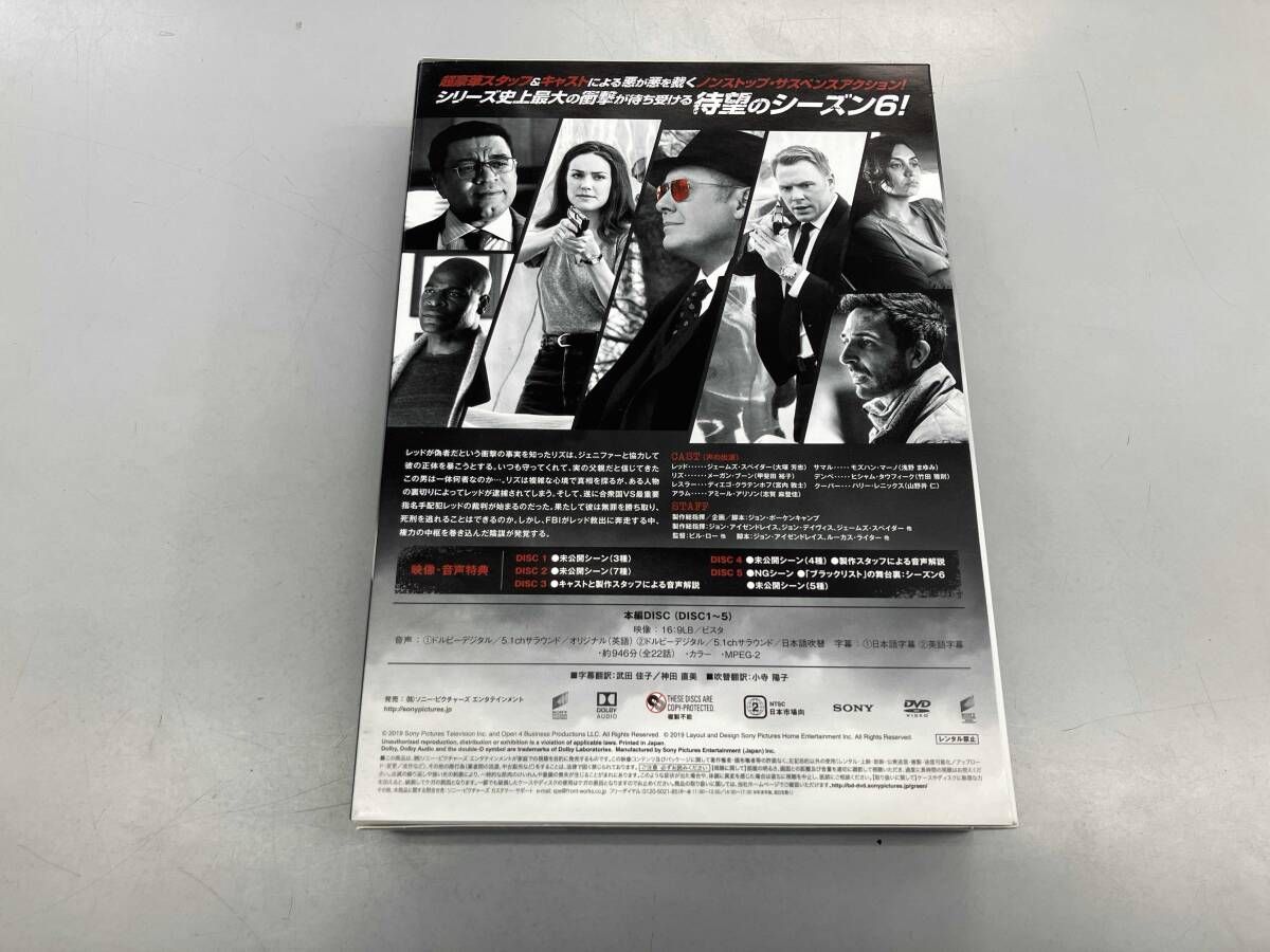 DVD ブラックリスト シｰズン6 DVD コンプリｰトBOX(初回生産限定