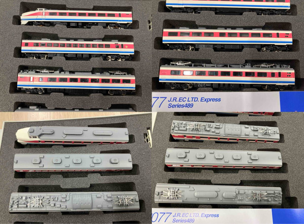 【u 001】 TOMIX 92077 J.R.EC LTD.Express Series489 JR489系特急電車(白山)基本セット Ｎゲージ TOMIX 92077 JR 489系特急電車(白山) 基本セット トミックス