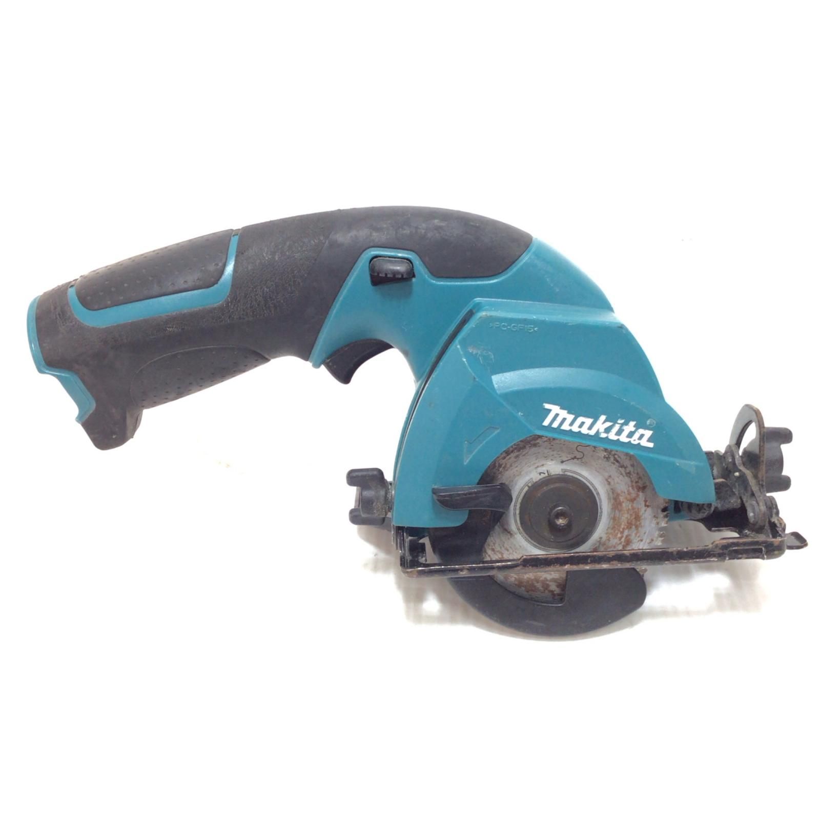 ΘΘMAKITA マキタ 丸のこ 程度B 本体のみ コードレス式 85mm 10.8v 0081800Y 2012年製 HS300D ブルー