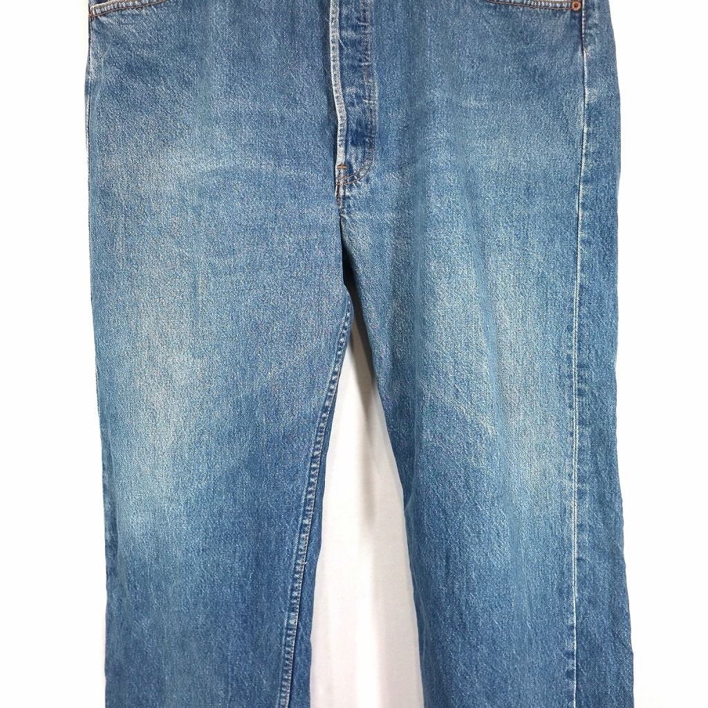 SALE/ 90年代 USA製 Levi's リーバイス 501 ストレート デニムパンツ アメカジ ブルー (メンズ 42×32) 中古 古着  N9359