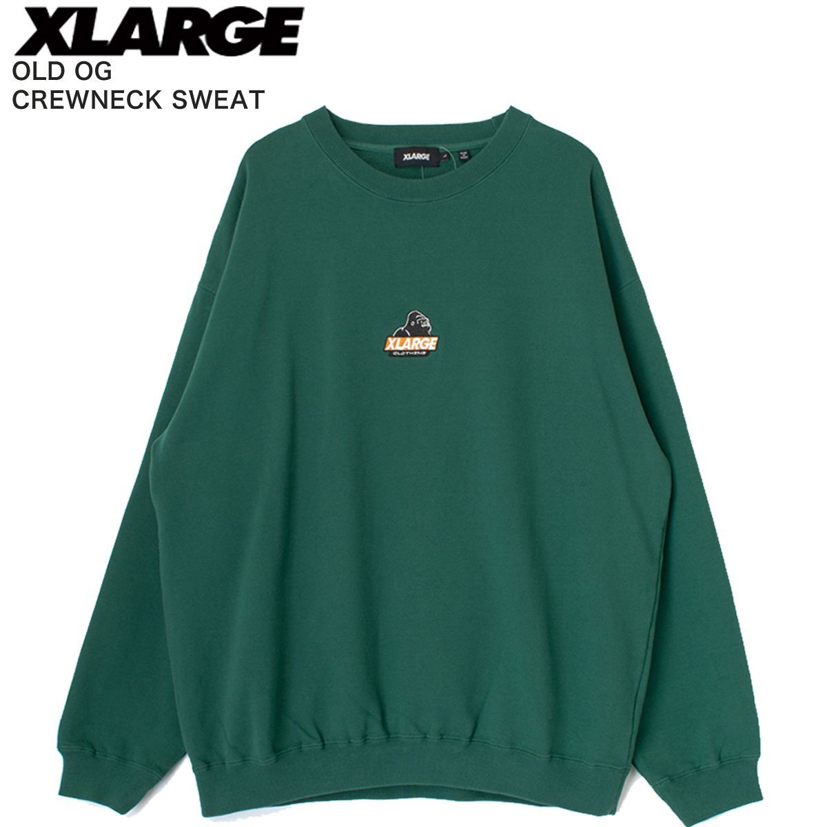 XLARGE OLD OG CREWNECK SWEAT スウェット トレーナー ゴリラ ロゴ