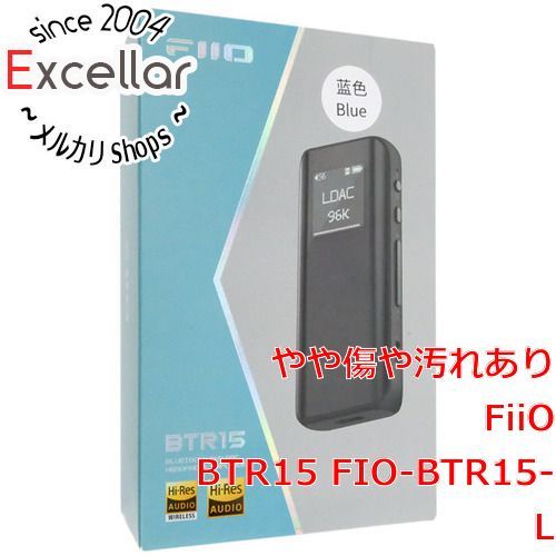 bn 6 Fiio Bluetoothレシーバー＆USB DAC搭載ヘッドホンアンプ BTR15 FIO-BTR15-L Dark Blue 元箱あり