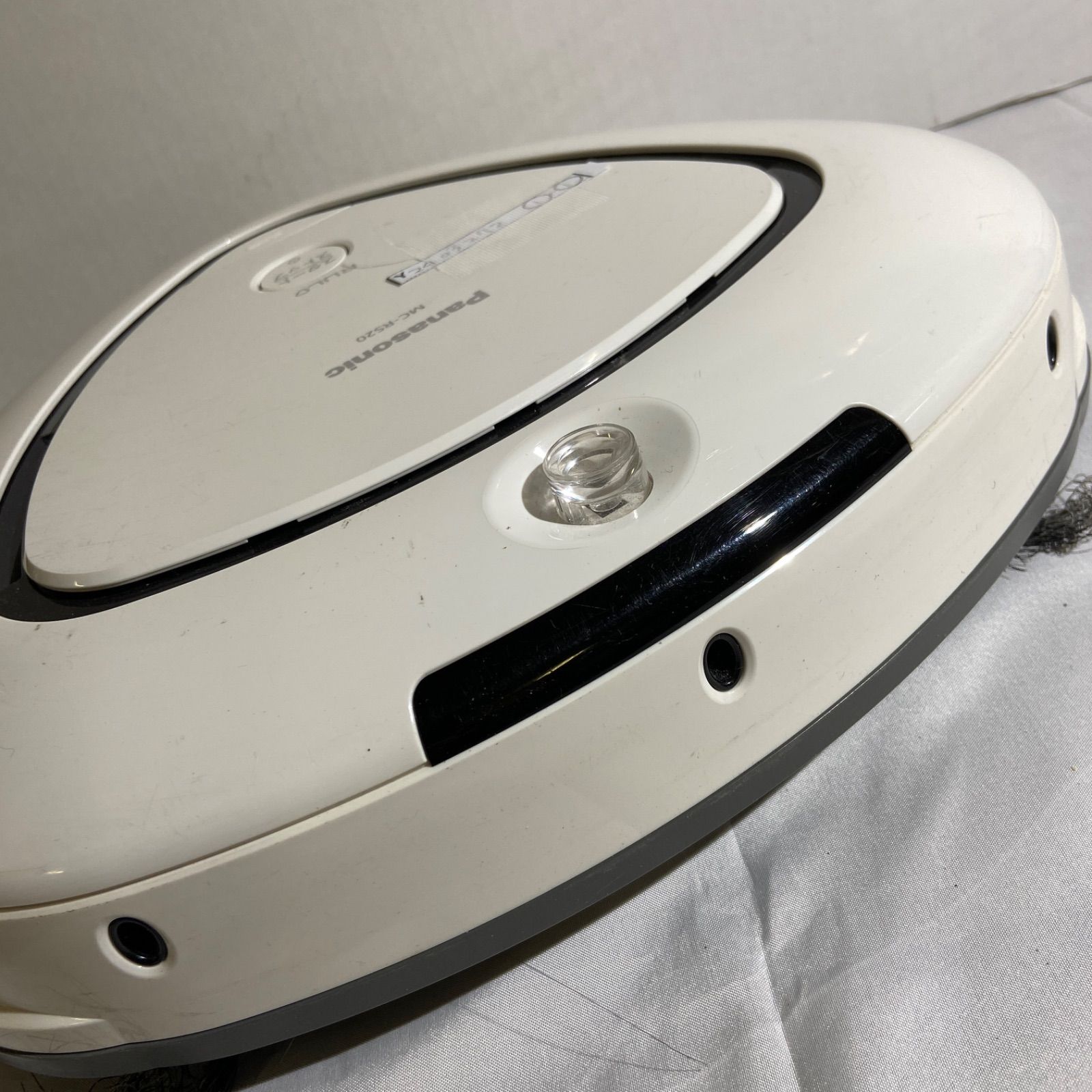 動作未確認】Panasonic パナソニック ロボット掃除機 MC-RS20-W