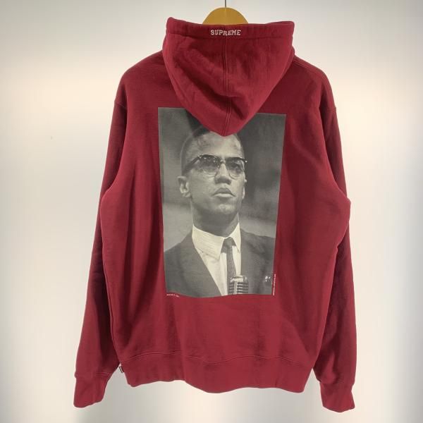 Supreme 22AW Malcolm X Hooded Sweatshirt サイズL レッド シュプリーム 19